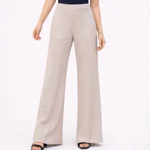 Mecca - Flare Pants Highwaist Celana Wanita Model Flare Pinggang Tinggi untuk Tampilan Elegan dan Nyaman