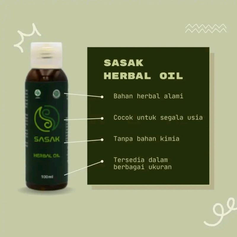 Sasak Herbal Oil 100ml Original 2