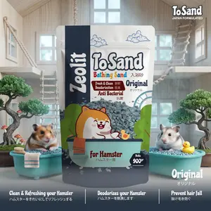 TOSAND ZEOLIT 900GR Anti Bau Kandang Hamster