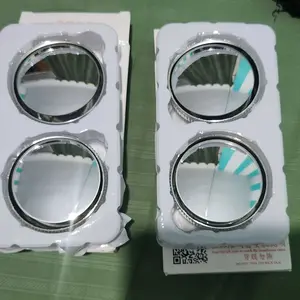 360° Adjustable Suction Cup Car Rearview Mirror Wide Angle Blind Spot Assistance for Enhanced Visibility