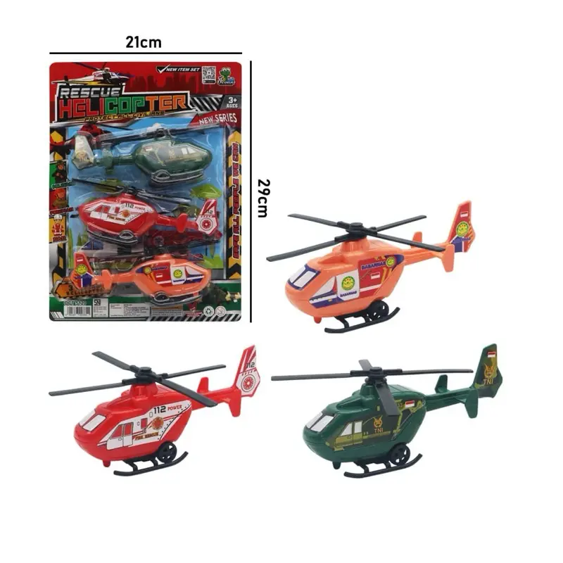 HELIKOPTER PRES 2PC 5345 - 2PC 5133 - 3PC 5120 -  4PC 5315 / HELI / HELICOPTER / MAINAN