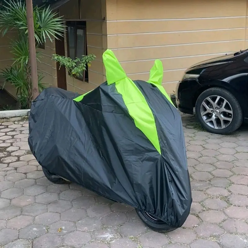 cover motor sarung motor MIO FINO pelindung motor waterproof bahan 100% polyester 4