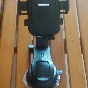 AutoGlide Penyangga HP Mobil - ABS & Silikon, Suction Kuat, Rotasi 360°, Kompatibel 4.5-6.5 inch, Aman Stabil, Operasi 1 Tangan, Cocok Navigasi Berkendara Aman Car