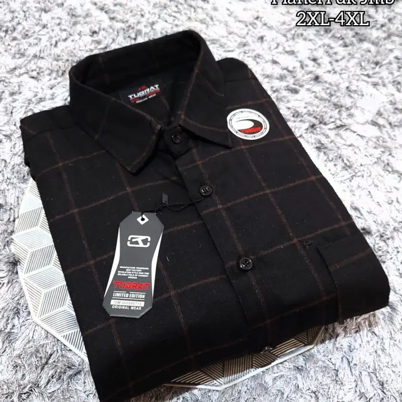 KEMEJA FLANEL JUMBO SIZE 2XL 3XL 4XL PRIA LENGAN PENDEK /PRIA MOTIF KOTAK KOTAK LENGAN PENDEK KUALITAS PREMIUM Distro Panjang 1