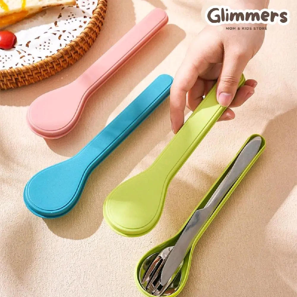 1 set sendok garpu bekal/ Alat Makan Travel