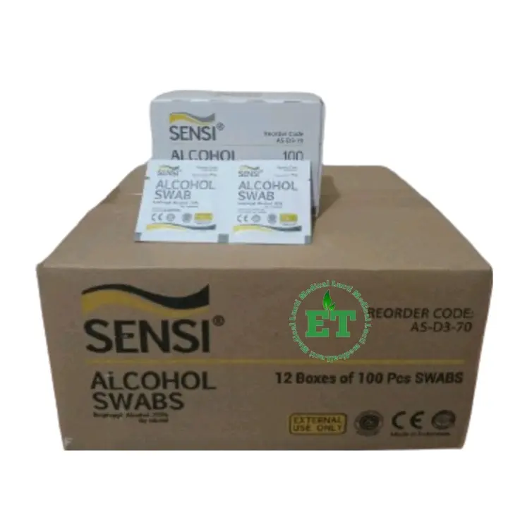 Sensi Tisu pembersih anting 1 Box isi 100 pc 1