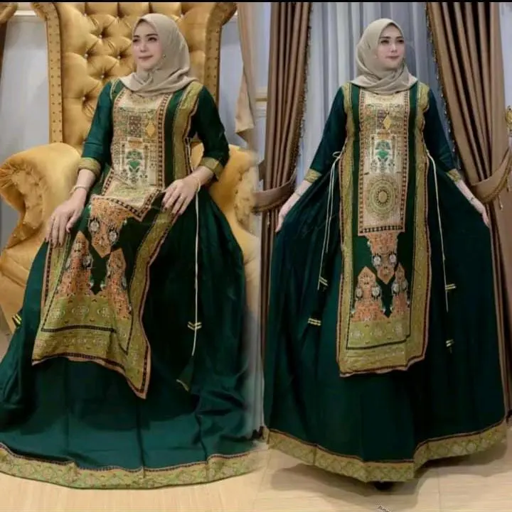 gamis hindi bordir anarlidah anjeli gamis hindi bordir anarlidah anjeli