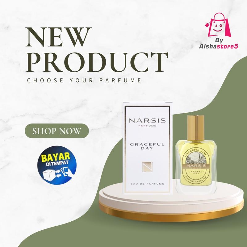 Parfum Narsis Graceful Day Eau de Perfume Premium Original Terbaru 2022 Resmi BPOM - Parfum Wanita Kesukaan Pria Bikin Ayang Gak Mau Jauh Jauh 1