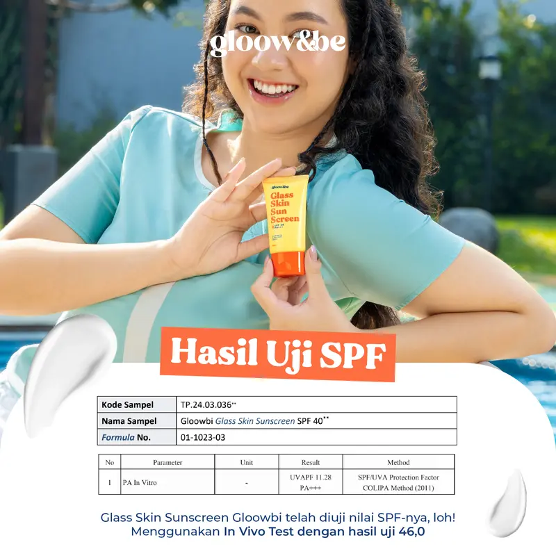 [PRE-ORDER]Gloow&be Glass Skin Sunscreen SPF40PA+++ & Glow Boost Duo Moisturizer 4