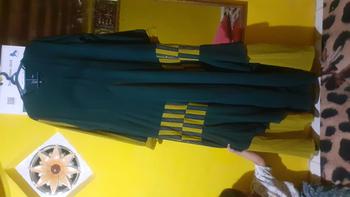 Product Review of Malmira - Gamis Syari Wanita Muslim Bahan Ceruty Babydoll Set Khimar Dua Layer terbaru Manset Panjang Dress Mewah Ceruti from S**2 1