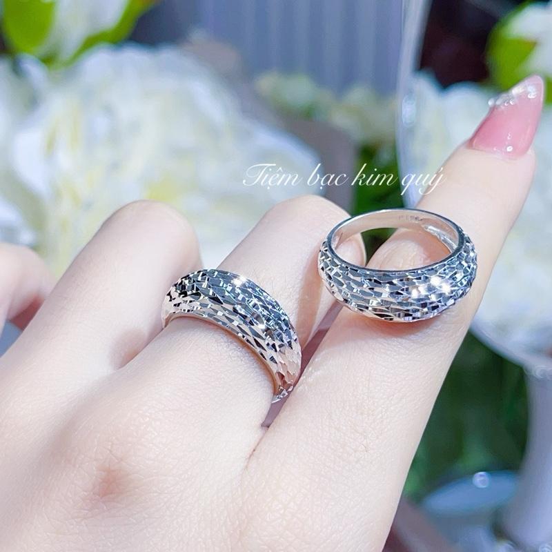  Nhẫn mo chạm 10đ  kiểu mới 