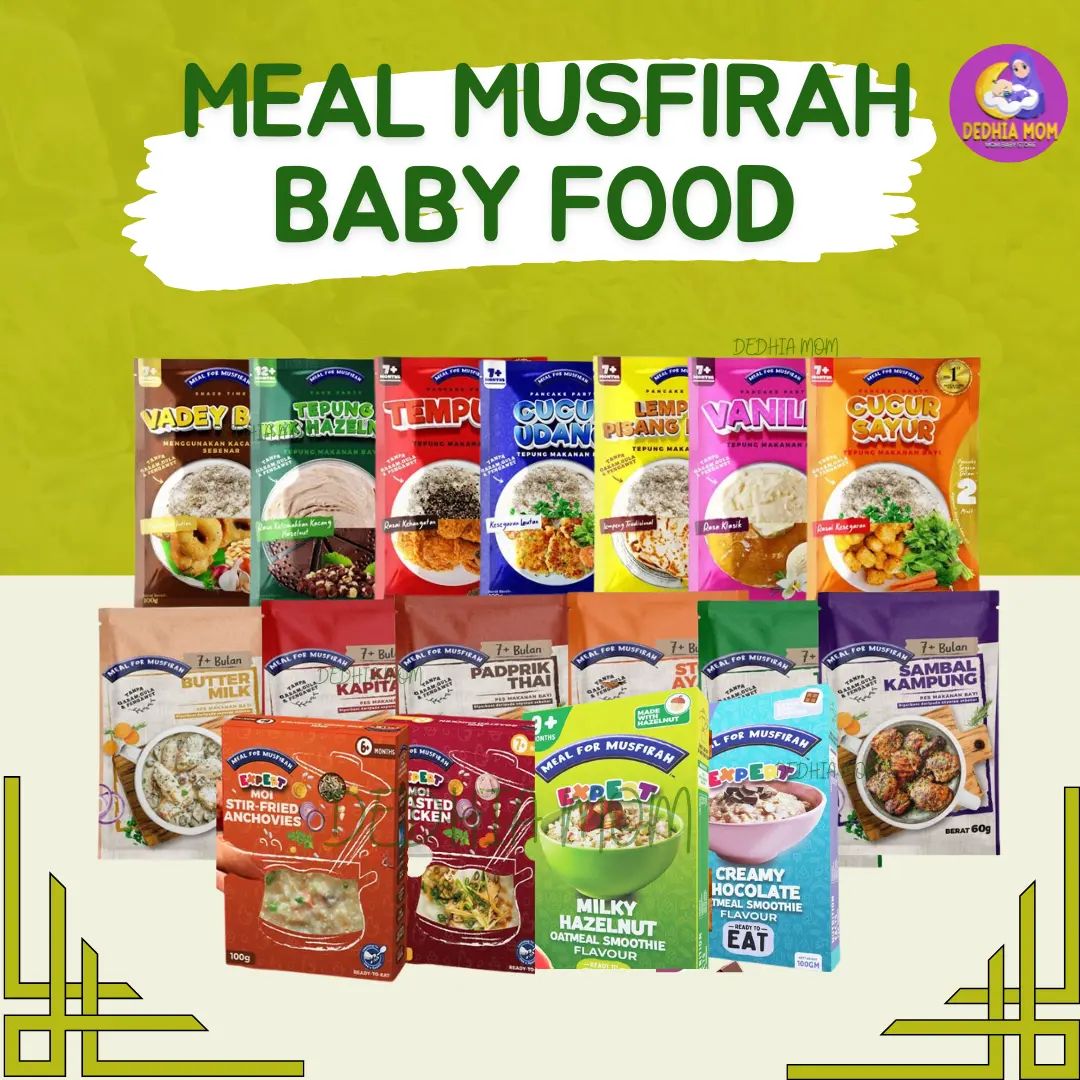 Musfirah Api COMBO RAMADAN RAYA FAWWAZ BABY FOOD 7m+ - TikTok Shop Malaysia