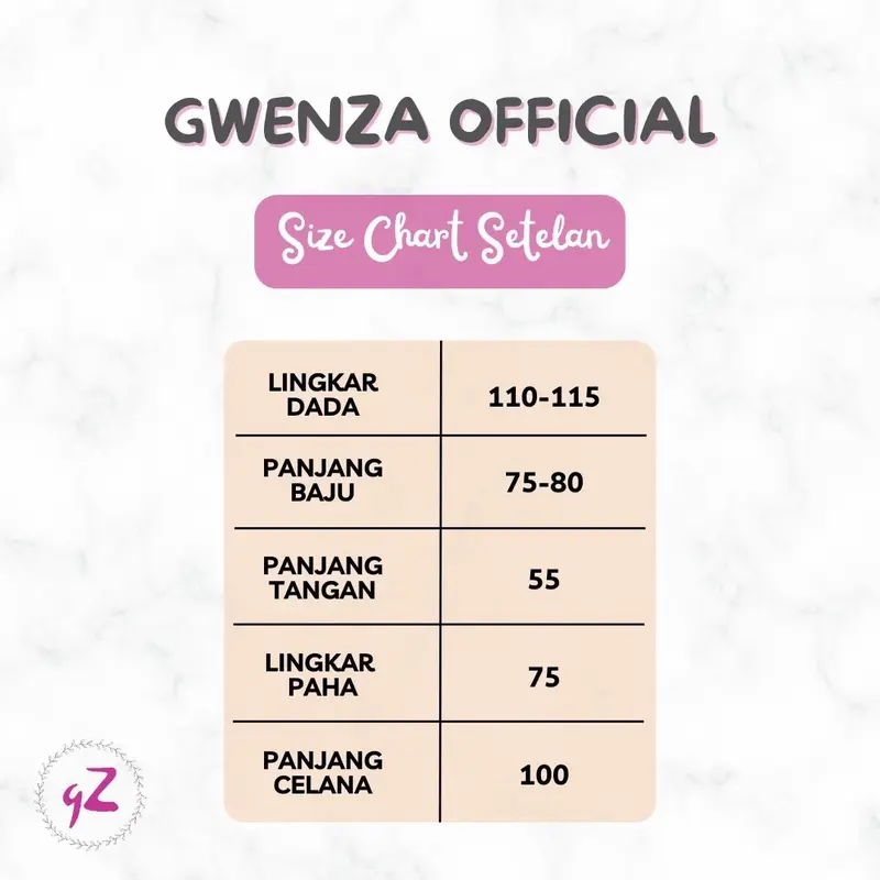 Gwenza - Sharda Setelan Celana Casual - Muslim Wanita 4