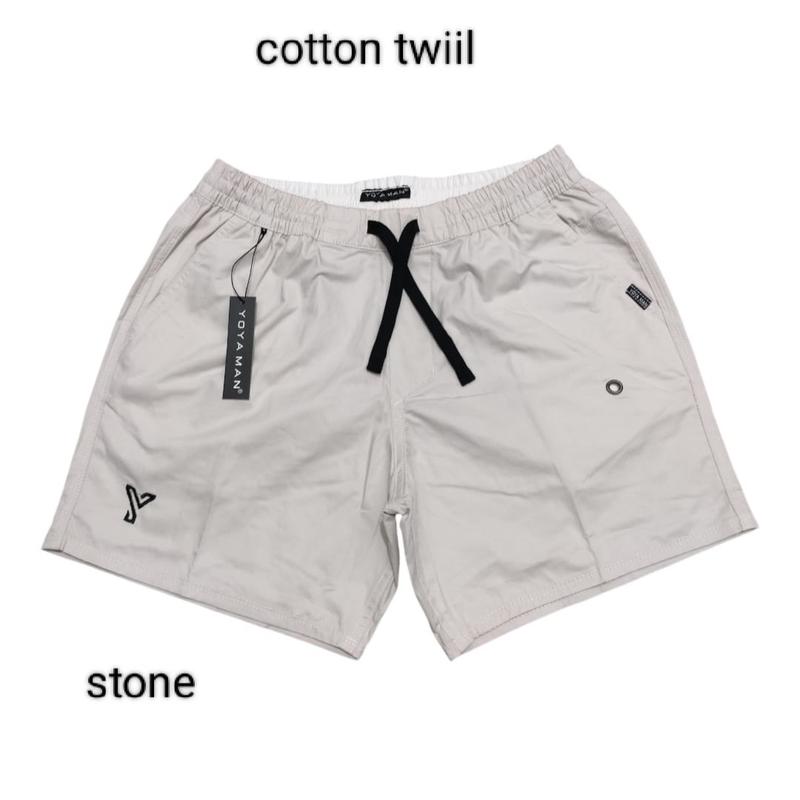 Celana pendek yoya man pendek pria wanita original basic boarshort celana pendek santai Katun 6