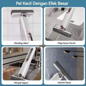 Alat Pel Mini Portable Mop / Kain Pel Spons Busa Penyerap Air Pembersih Ruangan Bathtub Meja Kaca Jendela Toilet Cermin Dapur Lantai Ruang Tamu Kamar Mandi Dinding Vynil / Home Care Sponge Mini Mops Peralatan Kebersihan Rumah Tangga Serap Tumpah Kopi Teh