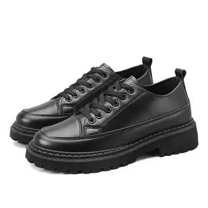 Working Sneakers For You Sepatu Docmart Pria Size 39 - 43 / Sepatu Sneakers Pria Terbaru Casual Shoes Hitam Kasual Snekers Kerja Black Putih