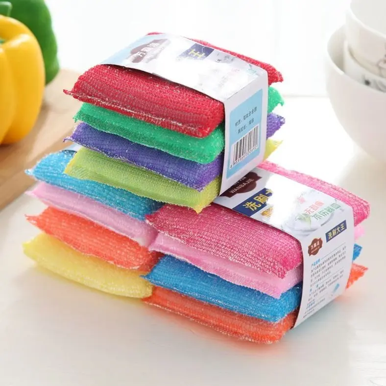 ZakkaStore COD Super Magic Sponge Spons Cuci Piring Bantal Spons Warna Warni 0