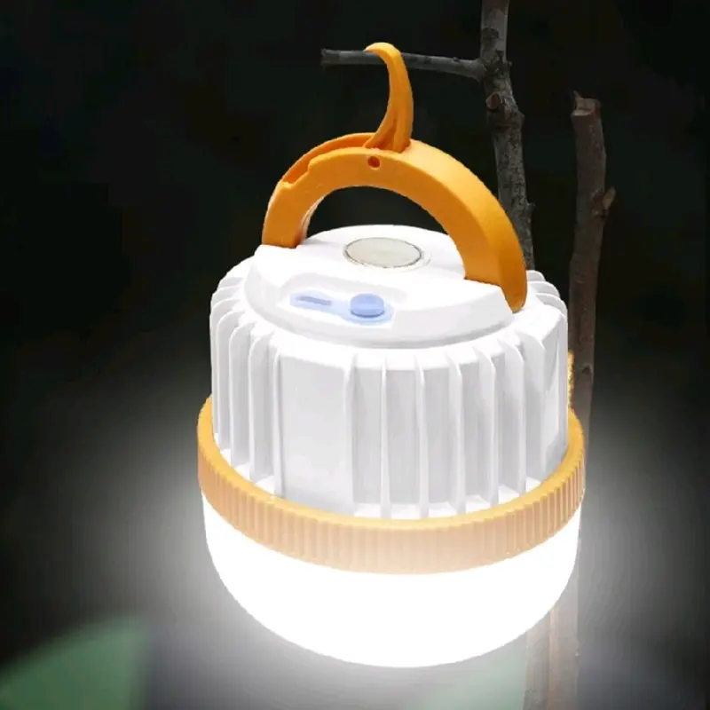 Lampu emergency maxpower 300 watt dan 400 watt 3 mode cahaya charger tipe C tahan hingga 6-8 jam Camping Gantung 5