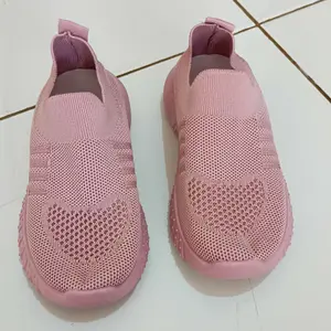 Newbstore SIZE 22-33 Sepatu Slip On Anak Perempuan Dan Laki-Laki Bahan Rajut Import - NB029 Fashion