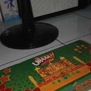 PAKET SNACK LEBARAN URAAA!! 1 Box Isi 6 Toples/Botol Kombinasi Kacang dan Snack Kacang Food Gift