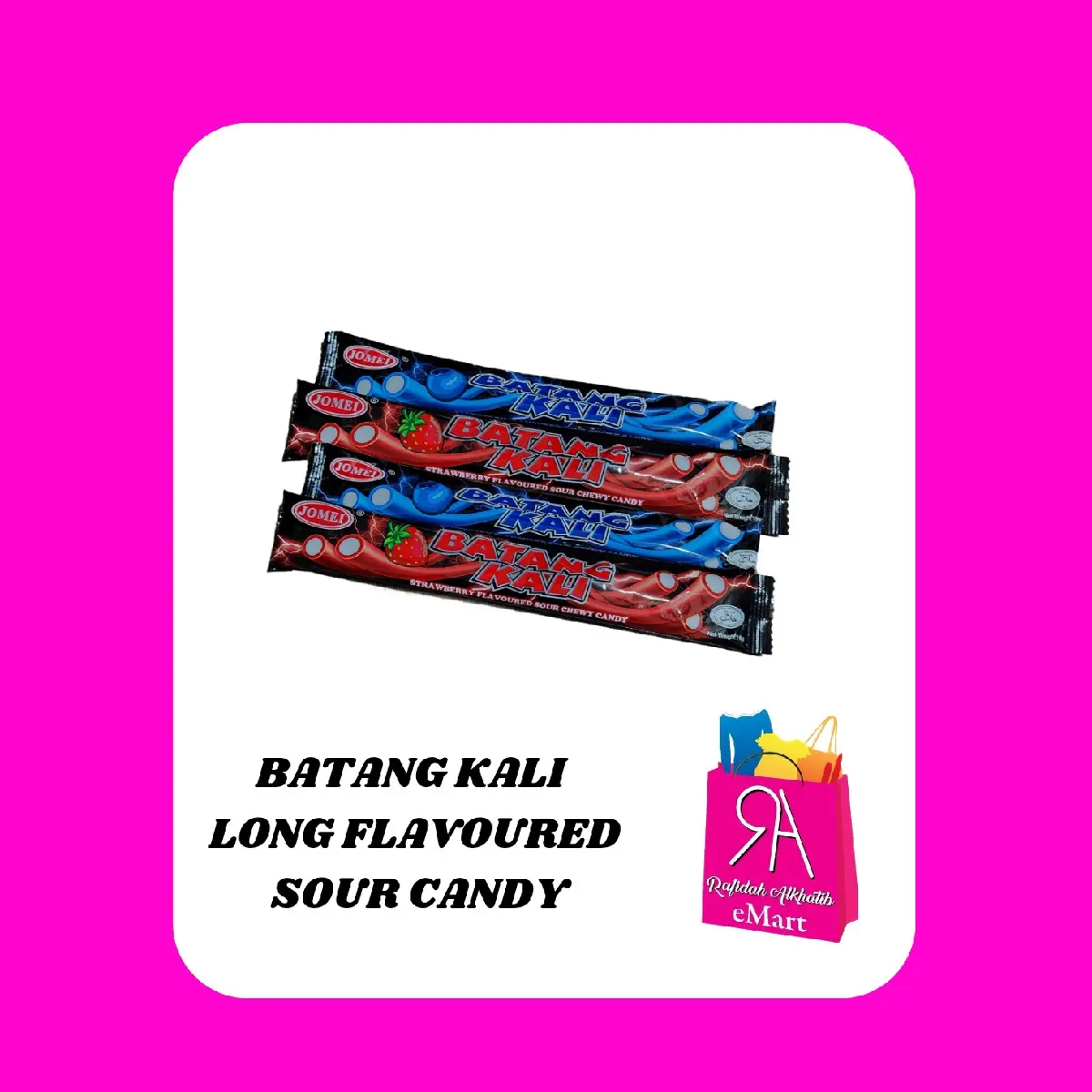 Batang Kali Flavoured Sour Chewy Candy (3 For $4)