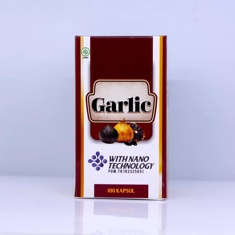 Sapnu Herbal - Garlic Kapsul Ekstrak Bawang Hitam untuk Kesehatan Tubuh Isi 100 Kapsul 2