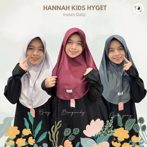 ALMA KIDS - Hannah Kids Instan Hyget Premium // Jilbab Anak Instan Hannah Menutup dada