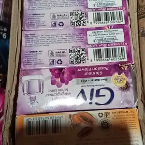 10 pcs Sabun Mandi GIV Batang kemasan 72gr Soap Lily