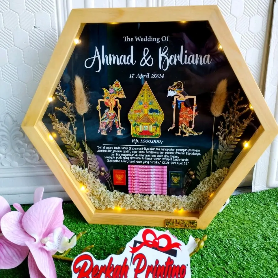 Mahar pigora wayang rama shinta - Shop | Tokopedia