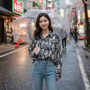 Aisha Blouse Katun Motif Wanita Dewasa  Casual