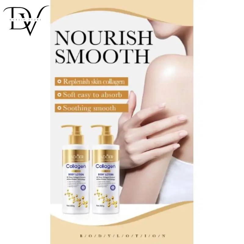 SADOER Collagen Anti-Aging Body Lotion Pencerah Ori pemutih dan Melembutkan kulit 2