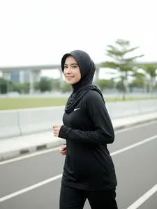 Leya - Alzena Bergo Sport Hijab - Jilbab Olahraga