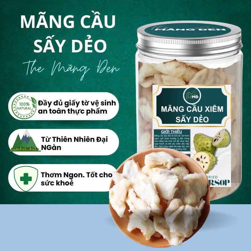  Mãng Cầu Sấy Dẻo Không Đường Đặc Sản Tây Nguyên Đại Ngàn Chất Lượng Cao Hỗ Trợ Sức Khỏe Đường Ruột 