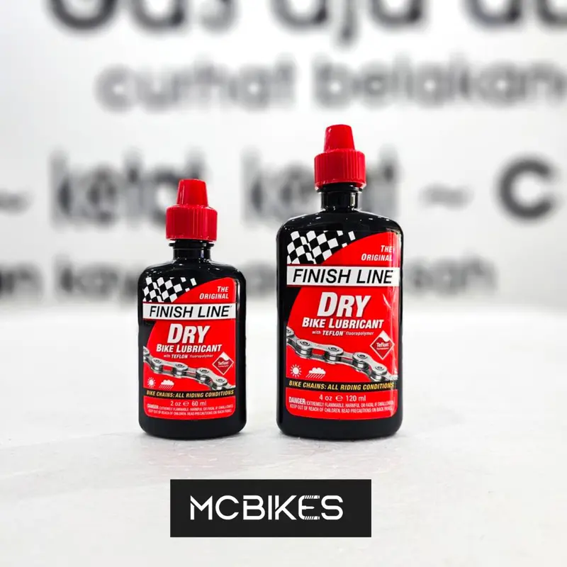 Oli Pelumas Rantai Finish Line Teflon Plus Dry Lube 0