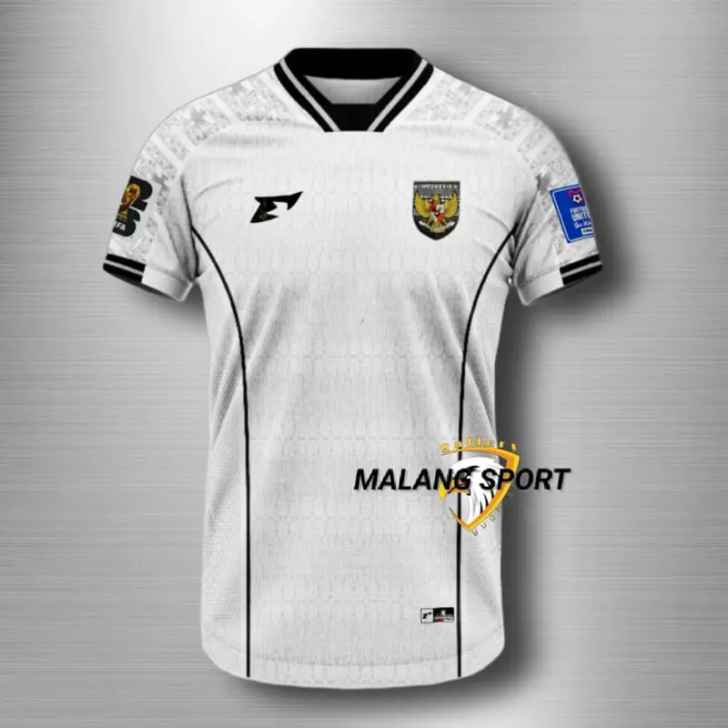 Atasan Baju Olahraga Sepakbola Timnas Indonesia Erspo 2025 Baju Bola Dewasa Gratis Sablon Nama Nomor Full Patch Piala Dunia 2026 Unisex