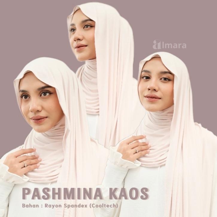 Almara - Pashmina Kaos Rayon Spandex Premium (Cool Tech) 0