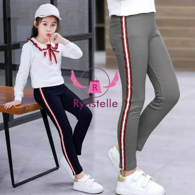 Legging Anak Stripe usia 8-13 tahun 2