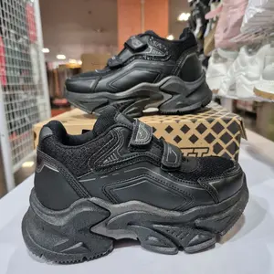 sepatu sekolah PRO ATT CML 052V Naik size ya kak uk 33 sperti uk 32 dan uk 34 sperti uk 33 100% original free kaos kaki redy hitam putih