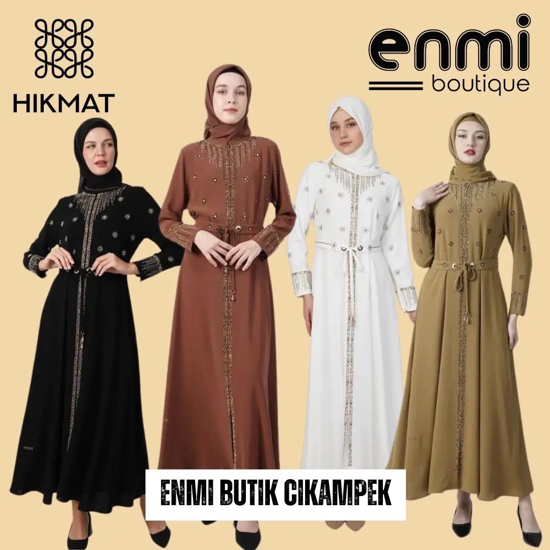 A3099 ABAYA HIKMAT ORIGINAL
