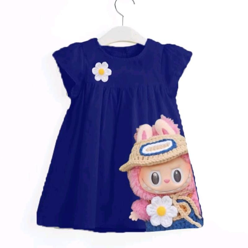 Daster klok anak cewek berlengan Fashion 0