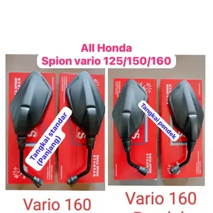 (Tangkai pendek/panjang)SPION STANDAR VARIO 125/150/160/ADV/PCX/BEAT (ALL HONDA) jgn lupa baca deskripsi Kaca Motor Motorcycle