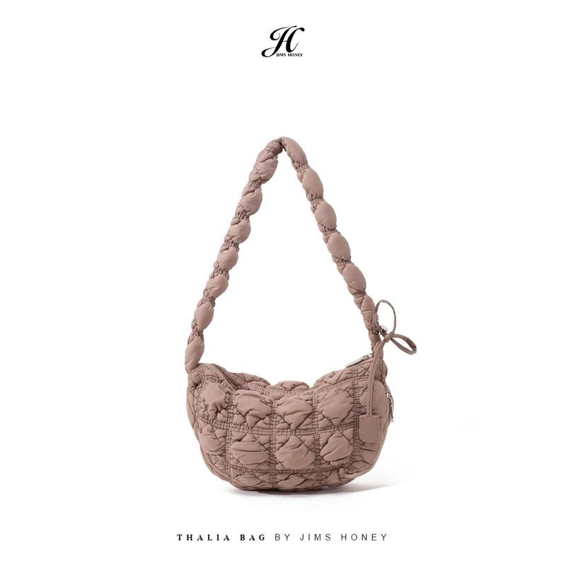 JIMS HONEY Tas Wanita Thalia Bag Tas Selempang Puffy Sling Bag Kulit 1