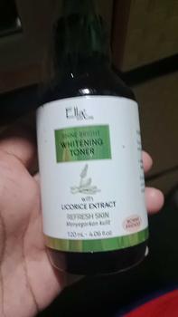 Product Review of Ella Skincare Toner Whitening Shine Bright with Licorice, Vit C, Vit E - Kulit Lebih Cerah, Segar, dan Lembab from f**8 0