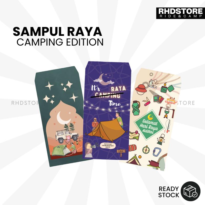 Packing Raya Edition Sampul Raya Camping Edition 2024 Limited Duit Raya Outdoor Theme ...