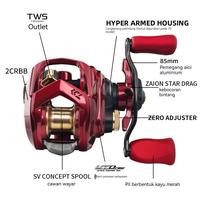 Gambar 【Baru】Caldari Gulungan Pancing Casting Reel BC 7.3:1 | 18+1BB | Drag Max 50KG | Warna Cerah | Gulungan Joran Pancing Casting Terbaru - TMH2000 Tangan Kiri dari garraetts Kota Administrasi Jakarta Barat 3 Tokopedia