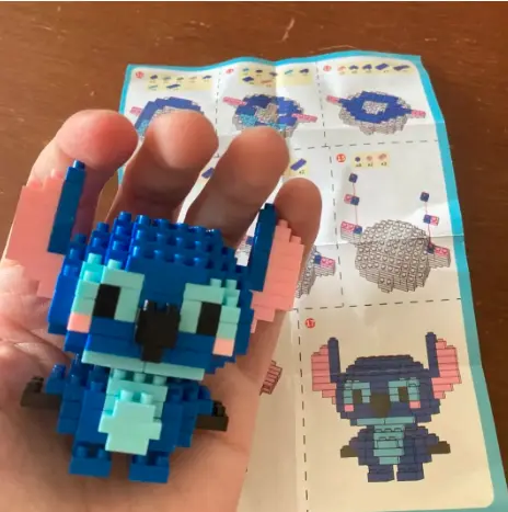 Nano Block Bricks Mini Model DIY Karakter Kartun Mainan Balok Susun Edukasi Anak 2