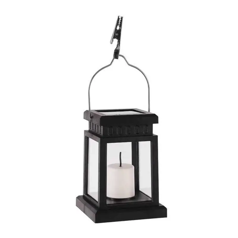 DUOGU Lampu Taman Hias Lentera Solar Power Waterproof Warm White - EM301 1