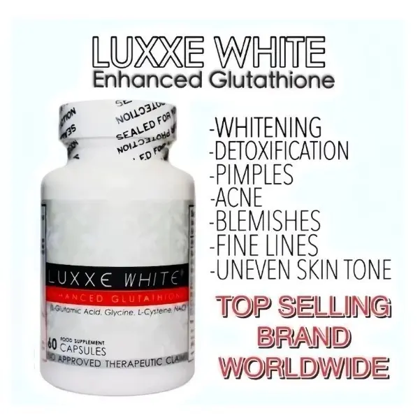 Luxxe White Enhanced Glutathione Capsules Can whiten The Skin And Enhance  Radiance