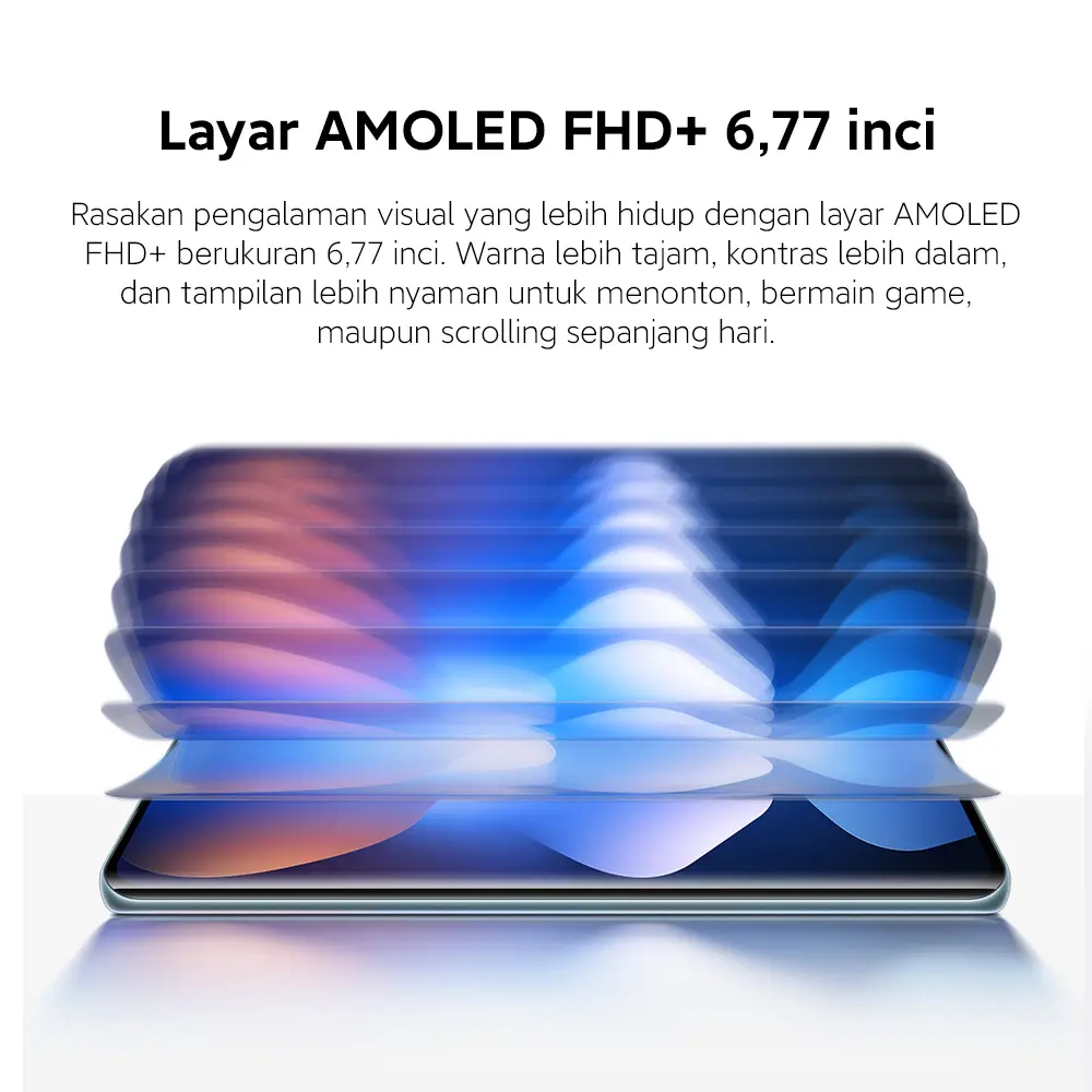 Xiaomi Redmi Note 15 (8/128 GB) (8/256 GB) | Baterai besar 6000mAh | Kaca layar dengan daya tahan tinggi | IP64 Ketahanan debu dan air | Kamera super jernih 108MP | Layar AMOLED FHD+ 6,77" | NFC [Xiaomi Official Store]