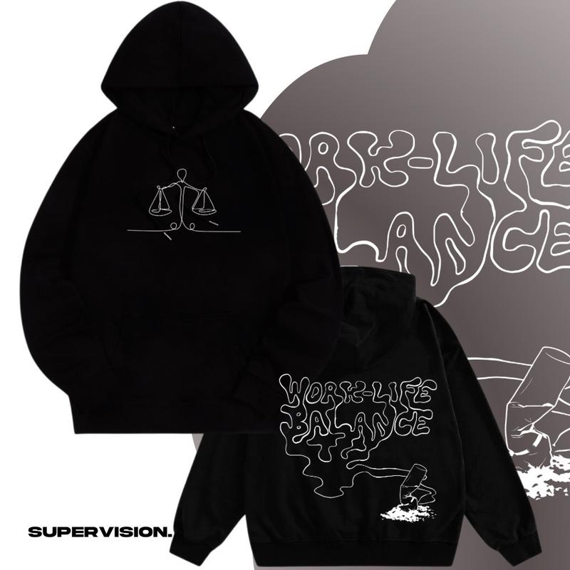 Supervision Hoodie Pria - Work Life Balance 5